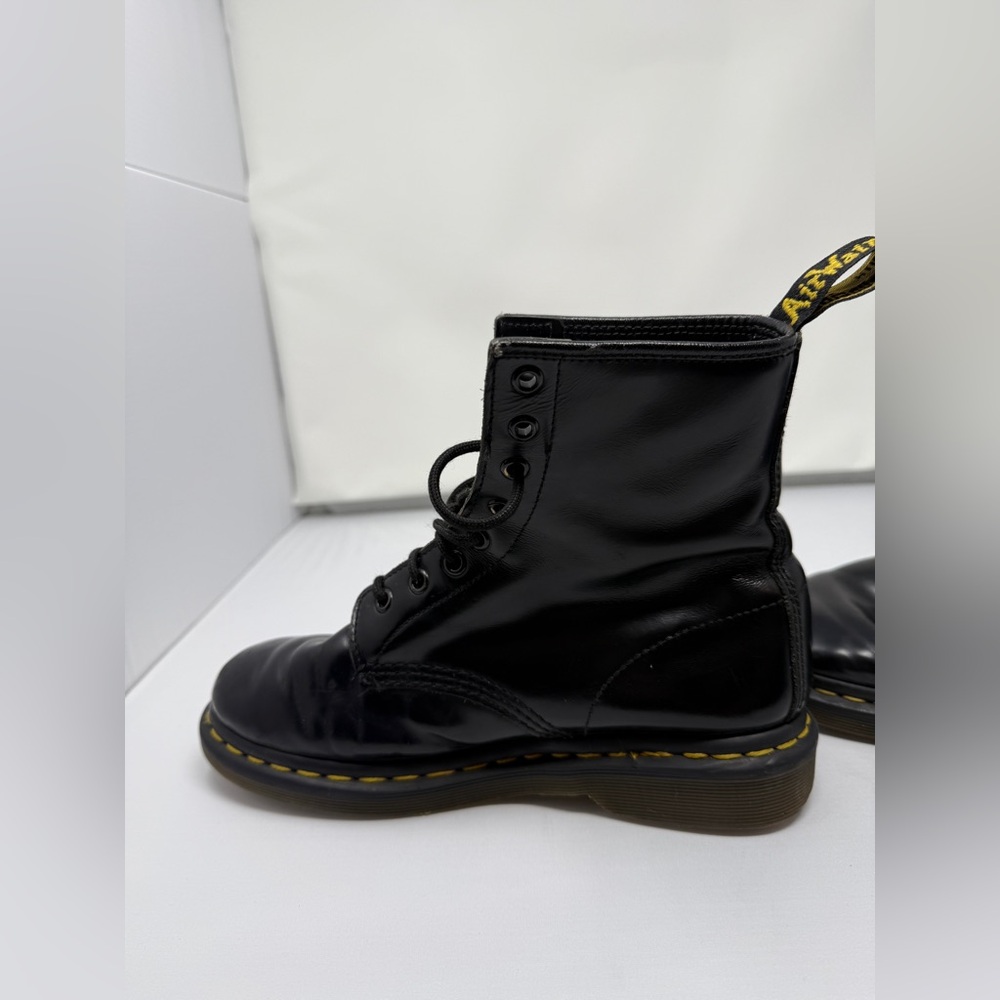 Dr. Martens 1460 Black Smooth Leather 8-Eye Boots – Women’s 7 / UK 5 / EU 38 - Picture 11 of 16